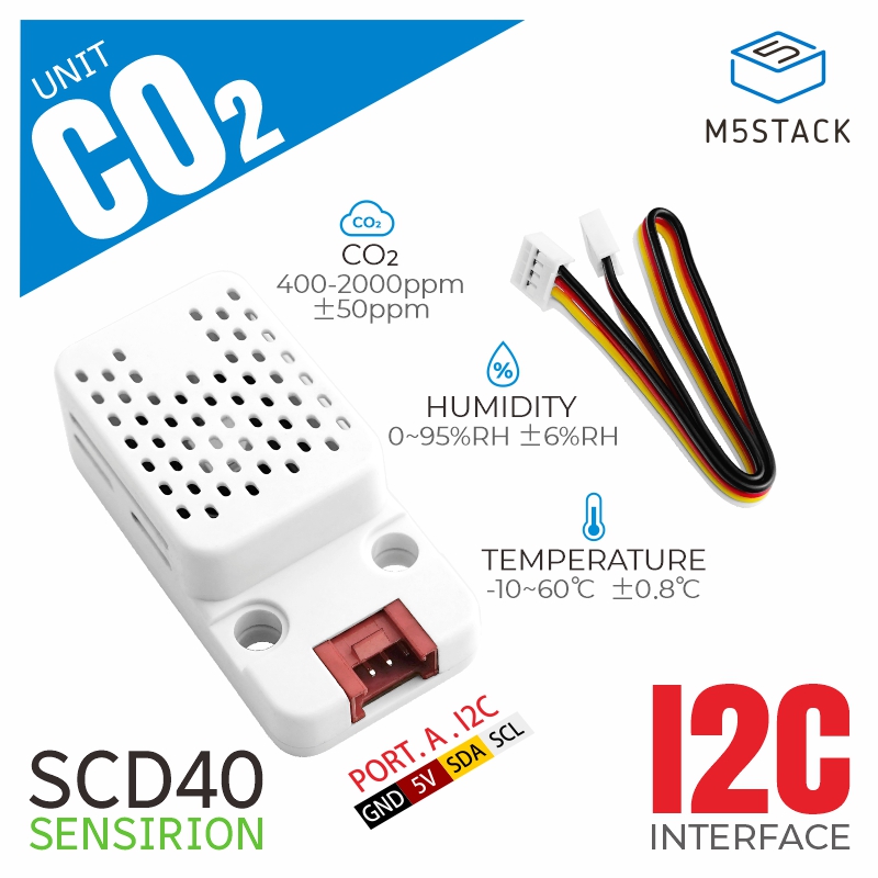 M5Stack - M5Stack CO2 유닛 온도 및 습도