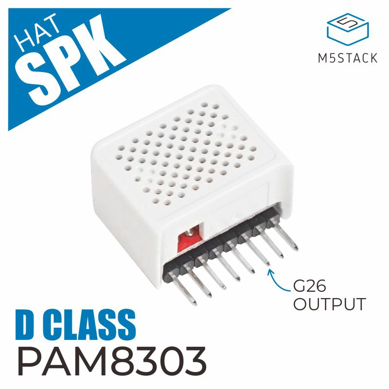 M5Stickc - M5Stack 공식 M5StickC 스피커 모자 (PAM8303)