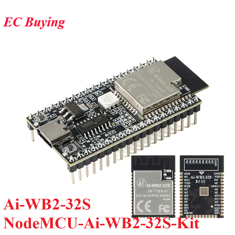 Nodemcu 32S - Ai-WB2-32S NodeMCU-Ai-WB2-32S-Kit Ai-WB2 2.4G 와이파이 및