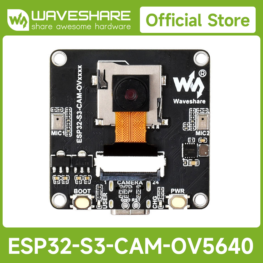 Waveshare Esp32 - Waveshare ESP32-S3 AIoT 카메라 개발 보드,