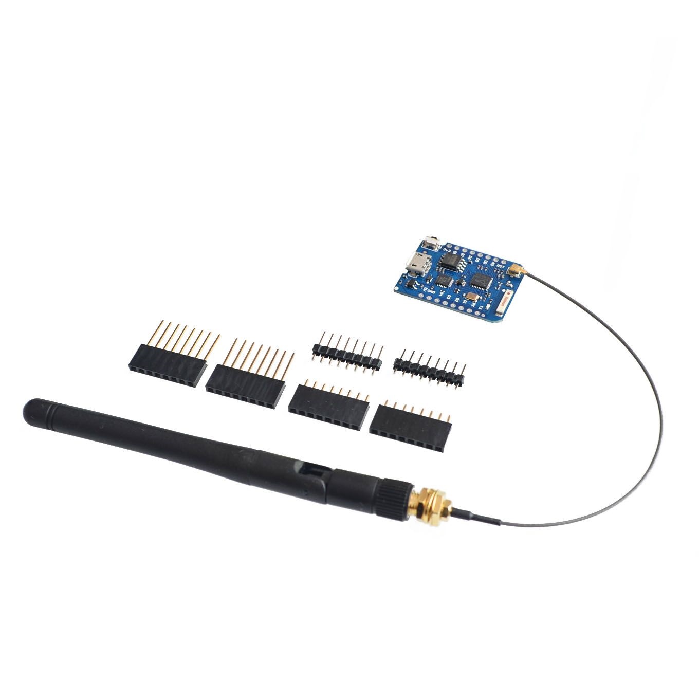 WEMOS D1 미니 프로 외부 안테나 커넥터, Nod - Wemos D1 리뷰 및 가격
