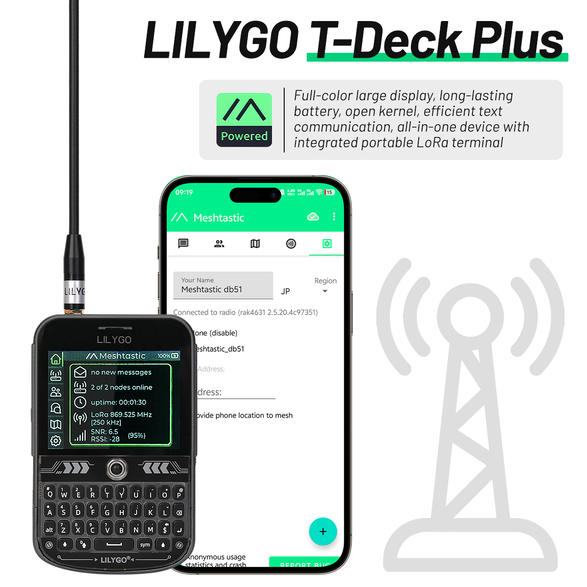 LILYGO T-Deck Plus Lora 메쉬 라디오 - Ttgo T Watch 리뷰 및 가격
