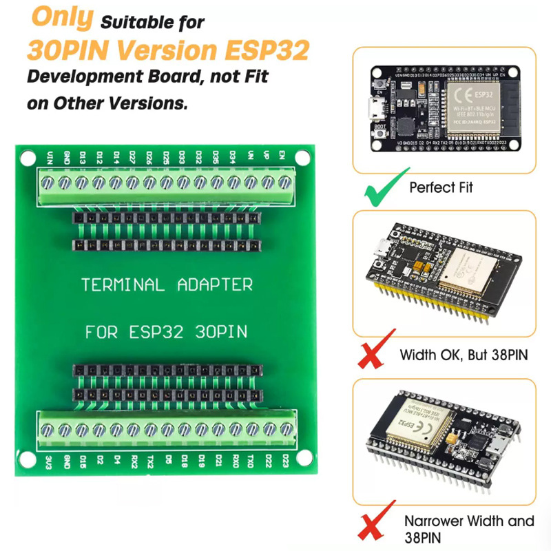 ESP32 개발 보드, NodeMCU-32S, ESP3 - Nodemcu 32S 리뷰 및 가격
