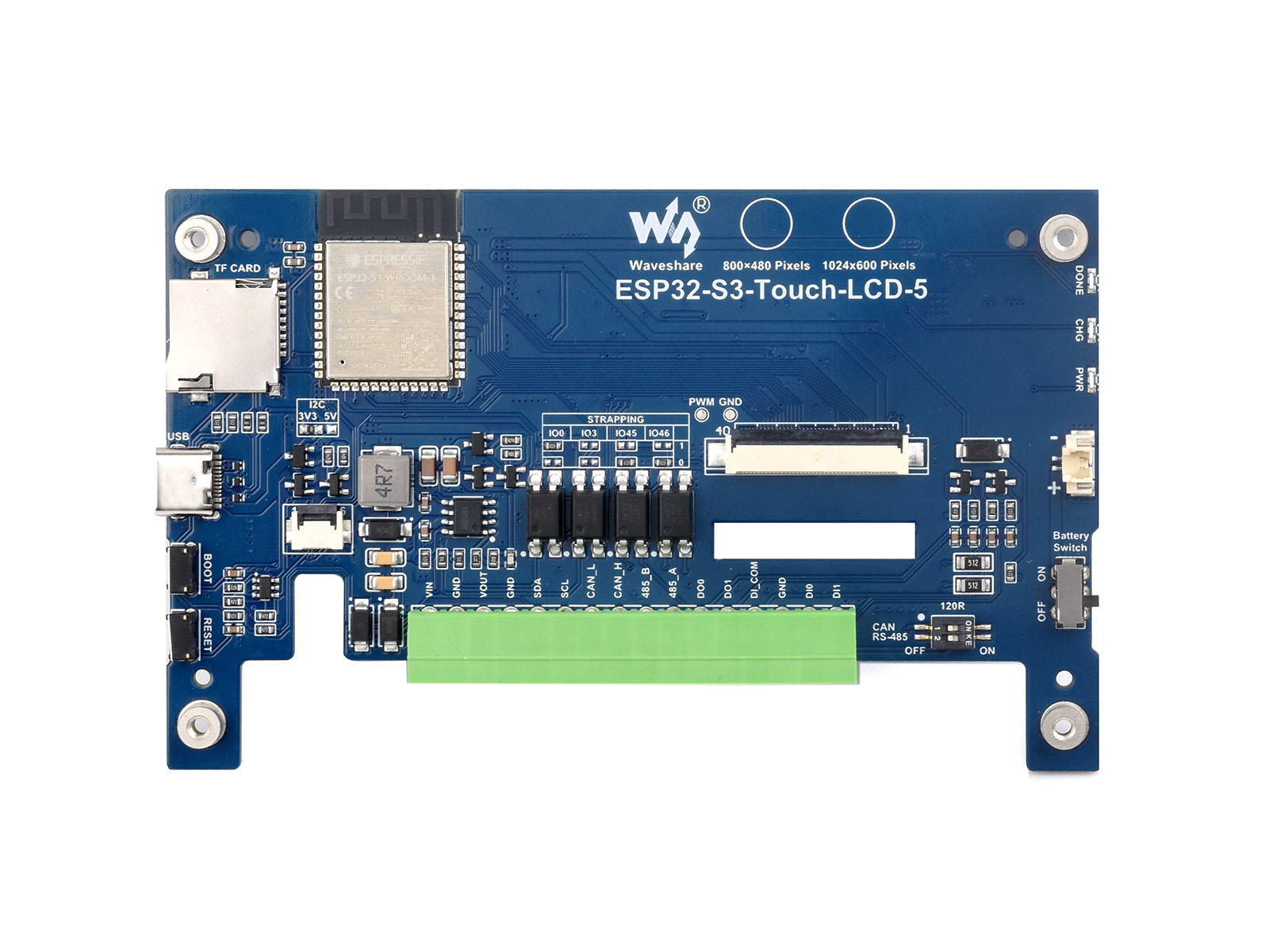 Waveshare ESP32-S3 5인치 정전식 터치  - Waveshare Esp32 리뷰 및 가격
