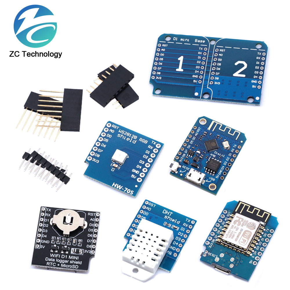 WeMos 데이터 로거 와이파이 개발 보드용 USB,  - Wemos D1 리뷰 및 가격
