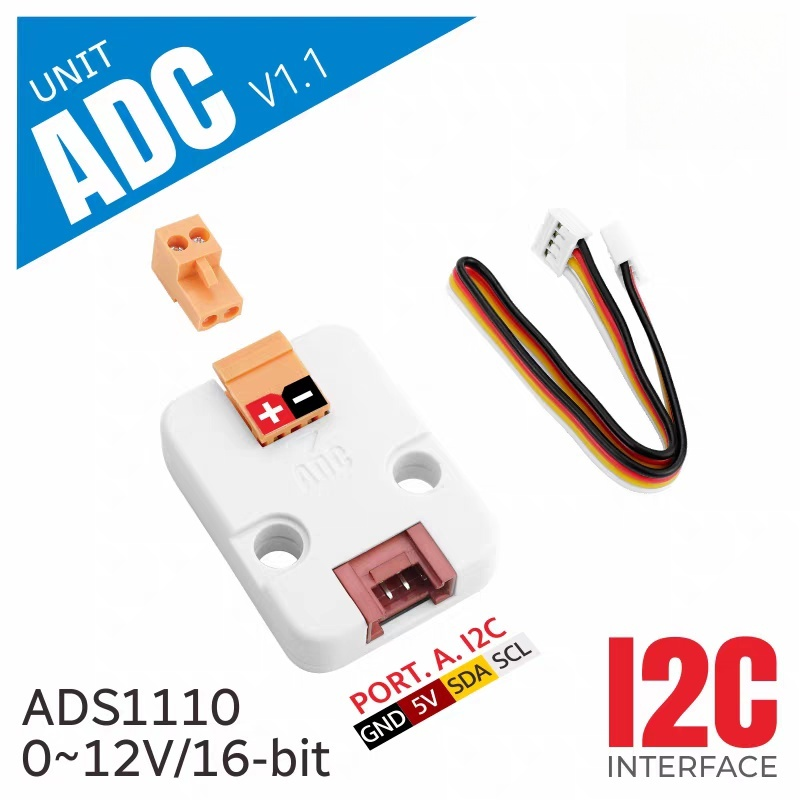 공식 M5Stack 유닛 ADC v1.1 A/D 컨버터 - M5Stack 리뷰 및 가격