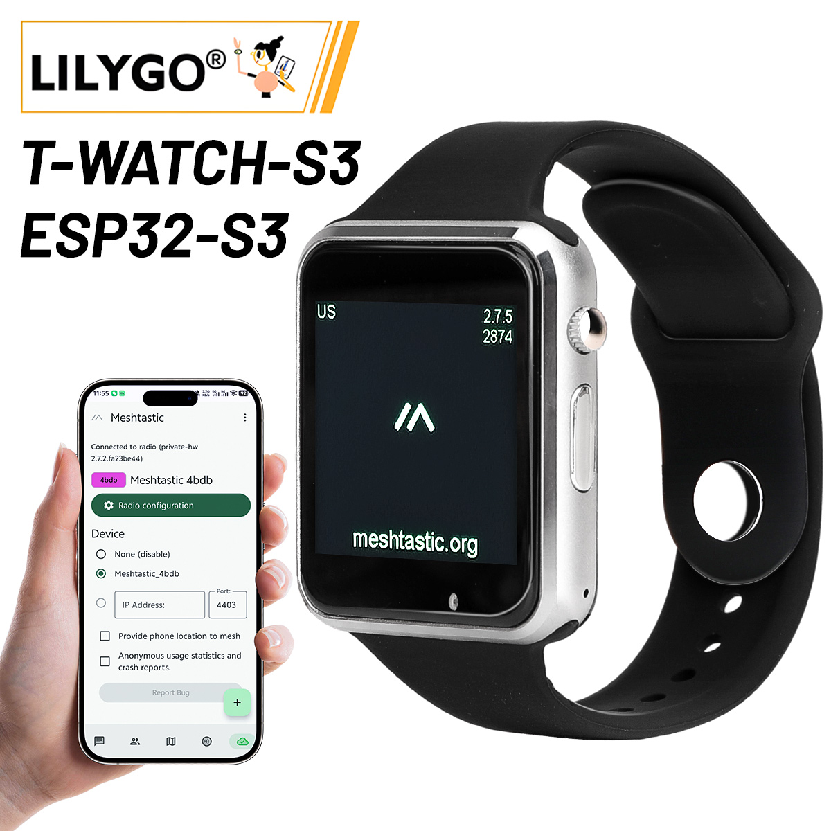 LILYGO T Watch S3 Lora Meshtas - Ttgo T Watch 리뷰 및 가격