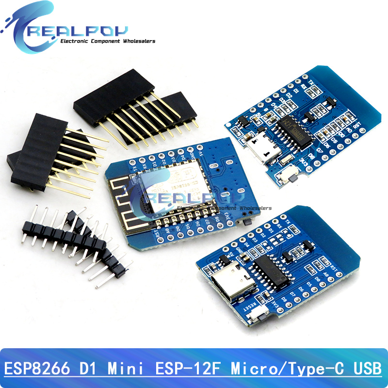 D1 미니 TYPE-C/MICRO ESP8266 ESP - Nodemcuv2 리뷰 및 가격