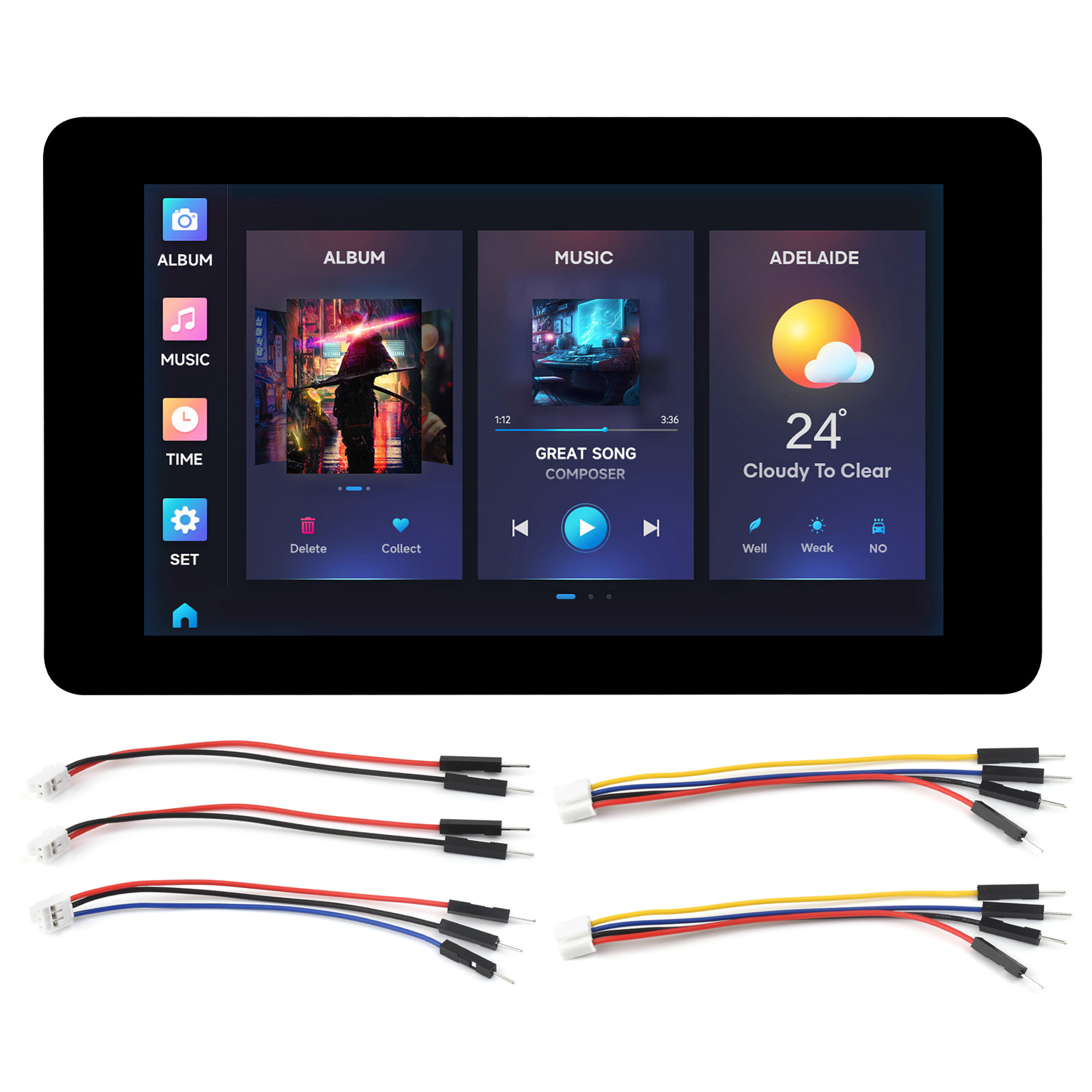 Waveshare ESP32-S3 7인치 정전식 디스플 - Lolin S3 리뷰 및 가격